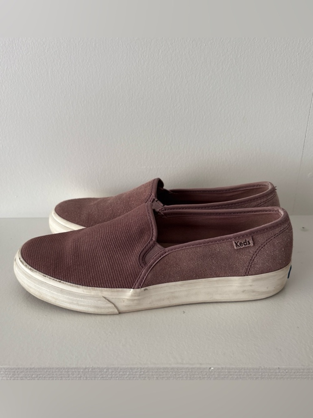 Keds Slip-On Sneakers in Dusty Rose